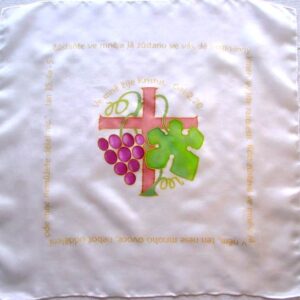 Křestní rouška Vinná réva