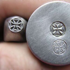 Templářský kříž razidlo do kovu