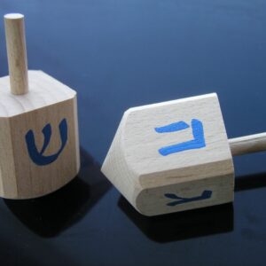 Drejdl malý malovaná modrá písmena