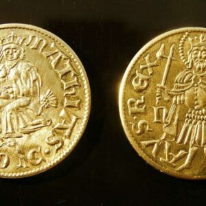 042-12 Dukát Matyáše Korvína replika