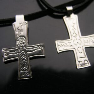 Cyrilometodějský křížek nerez