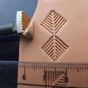 012-05 Rybí kost do čtverce - Fishbone in the square - Fischgräte