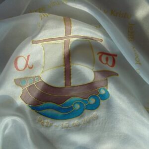 Křestní rouška Loď