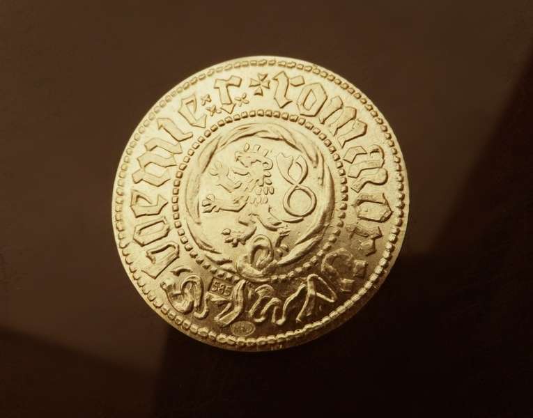Dukát Václava IV. zlato