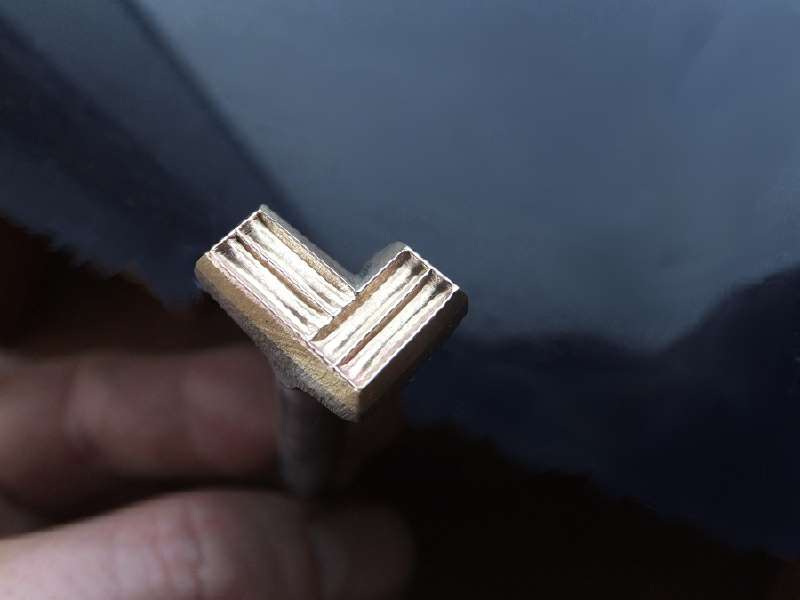 013-16 Hranatá vánočka DVOJITÁ - Braid double stripe kvadratic – Obrázok 2