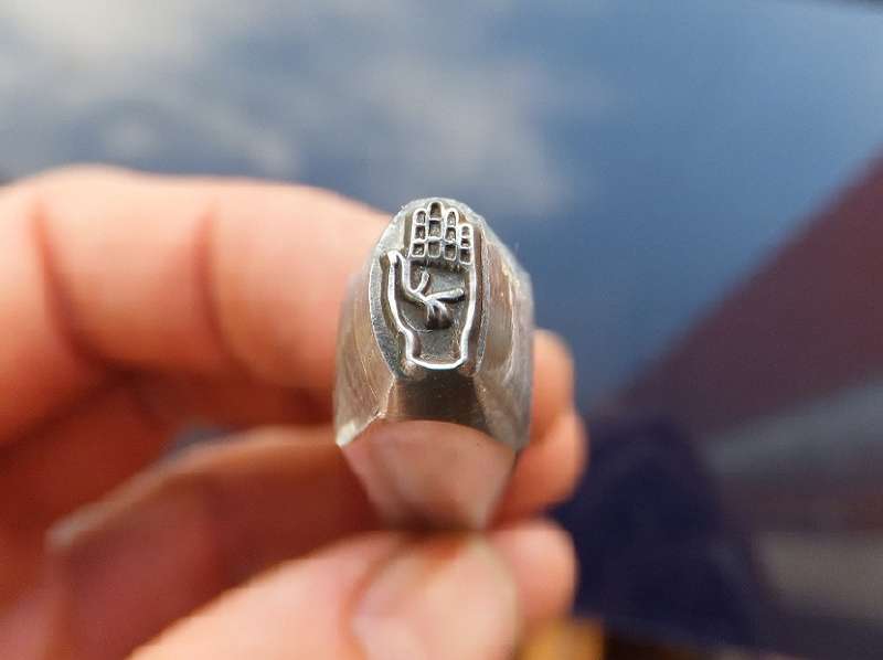 03-11 RUKA Ulster do kovu - Ulster Hand 6 mm – Obrázok 2