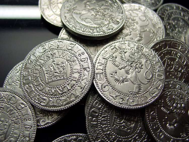 042-46 Pražský Groš Václava II. – 20 ks Al