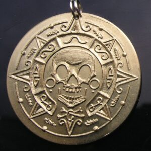 042-44 Pirátský amulet kulatý