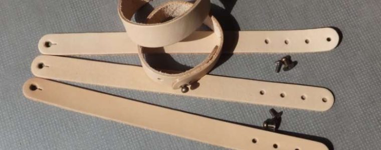 Polotovary na kožené náramky