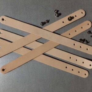 Polotovary na kožené náramky