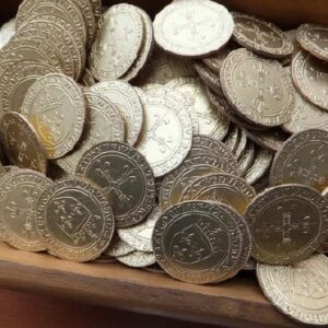 042-46 Ecu Karla VIII. - papírový poklad 1000 kusů