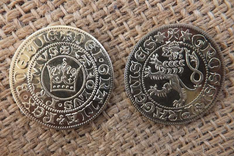 042-53 Pražský groš Karla IV. mosaz