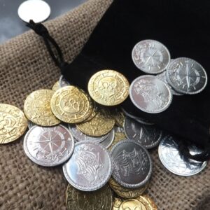 Pirátský poklad 40 ks s měšcem