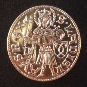 042-01 Dukát Matyáše Korvína Au 585