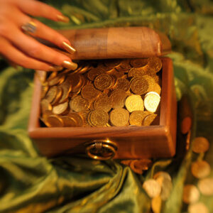 042-64 Zlatý poklad - 100 ks - Dukáty