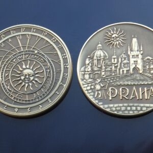 042-08 Medaile Praha patina