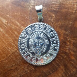 042-78 Stříbrný přívěsek se sv. Kryštofem