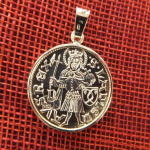 042-02 Zlatý Dukát Matyáše Korvína přívěsek