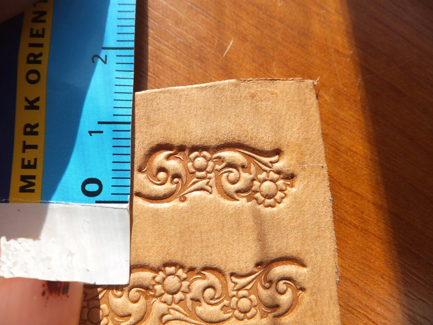 013-38 Ornament lidový motiv razidlo do kůže – Obrázok 2