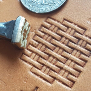 013-40 H košík – H Basket Leather stamp