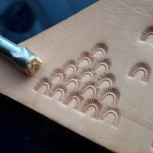 013-41 MINI Dračí kůže Mini dragon skin leather stamp