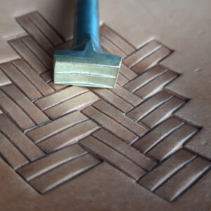 013-42 Dvojitý řemínek VELKÝ - Braid double stripe quadratic