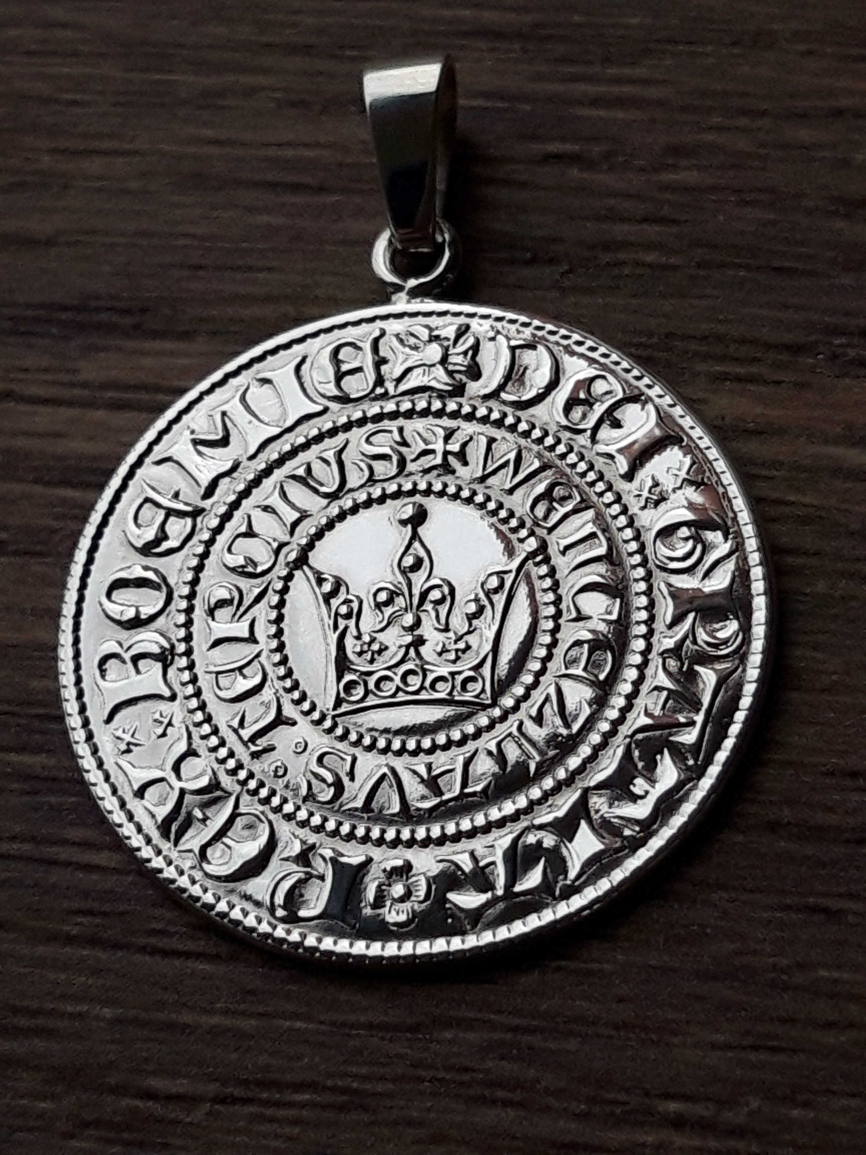 Ag Groš Václava IV. přívěsek