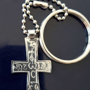 Cyrilometodějský křížek – klíčenka