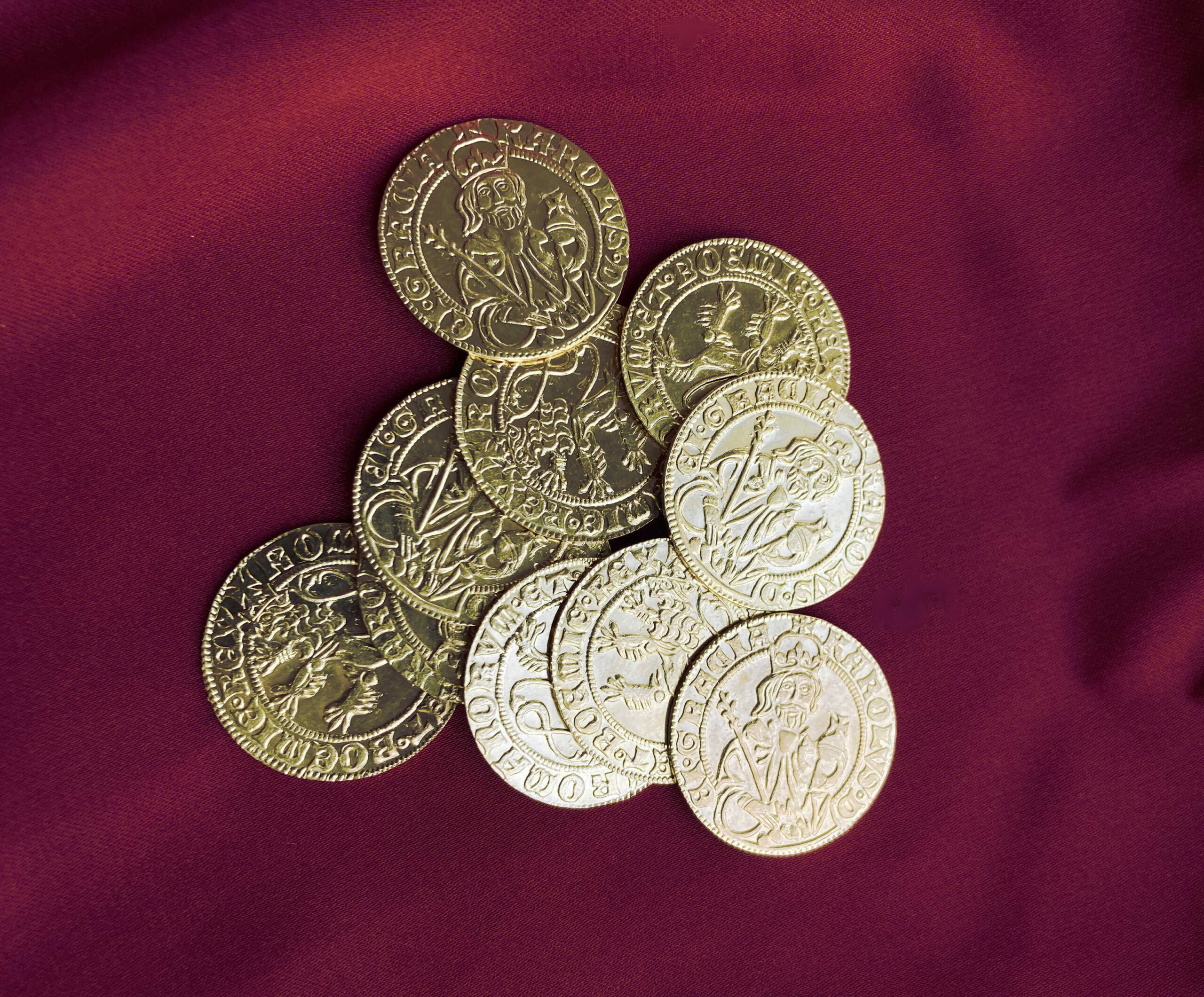 Dukát Karla IV. 10 kusů