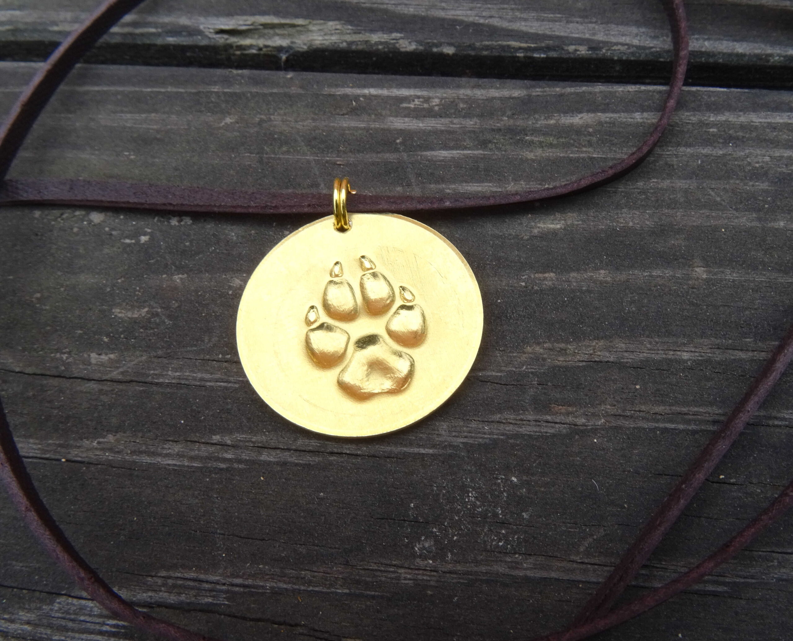 042-96 Stopa vlka medaile mosaz – Obrázok 5