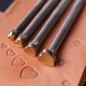 4 srdce razidla do kůže (2) 4 srdce razidla do kůže